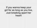 Good Charlotte-Break Apart Her Heart- *Lyrics*