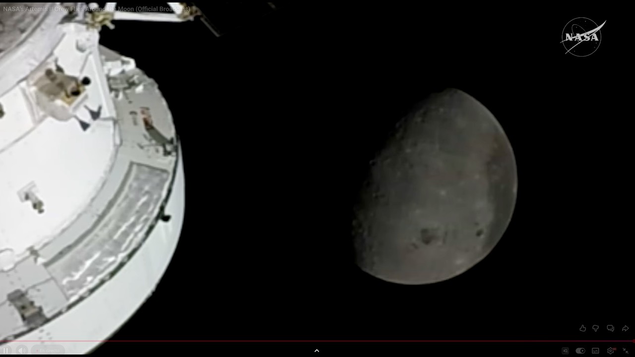 Artemis II Hace Historia Récord de Distancia, Cara Oculta y un Emotivo Homenaje acercandose a laLuna