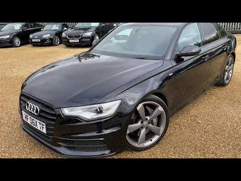 2013 Audi A6 3.0L Bi-TDI Quattro S Line Black Edition