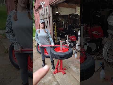 We are going to show you how to modify your manual tire changer into a easy to use tire machine!!