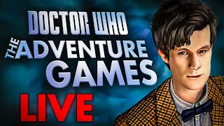 DOCTOR WHO: ADVENTURE GAMES SPEEDRUN 🔴 Fundraiser 2025 🎬