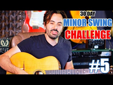 how to play La Pompe on Minor Swing