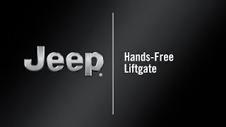 Hands-Free Liftgate | How To | 2021 Jeep Cherokee