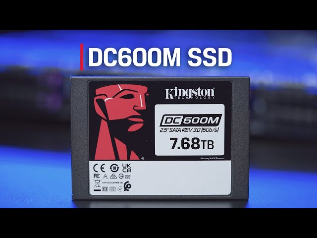 Kingston DC600M 2.5” SSD 960GB Uso Misto Enterprise SATA 3.0 video
