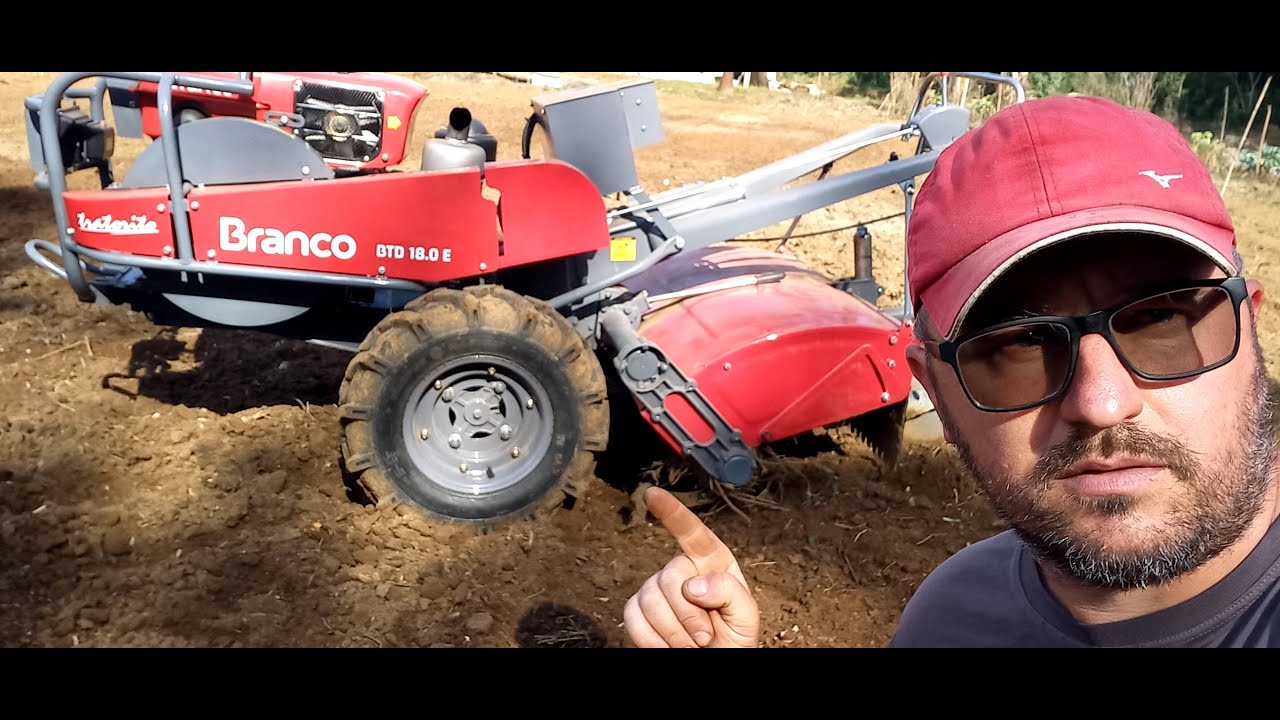 Avaliando o Micro Trator "Tratorito" Branco, modelo BTD 18.0 E (Canal Kleyton Kebrado)