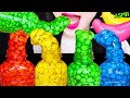 ASMR RAINBOW HONEY JELLY CRUNCHY HONEY JELLY 무지개 꿀 젤리 먹방 EATING SOUNDS
