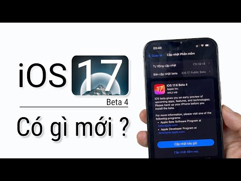 iOS 17.6 Beta 4 đã ra mắt! - Có gì mới?