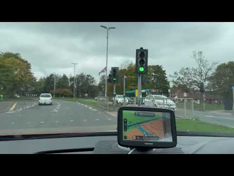 Blyth test Route ASDA Roundabout 