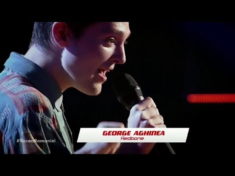 ✌ George Aghinea - Redbone ✌ Moment senzaţional la VOCEA României! Sufăr de hipoacuzie bilaterală!