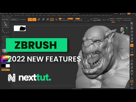Zbrush 2022 new features! Get Updated Now