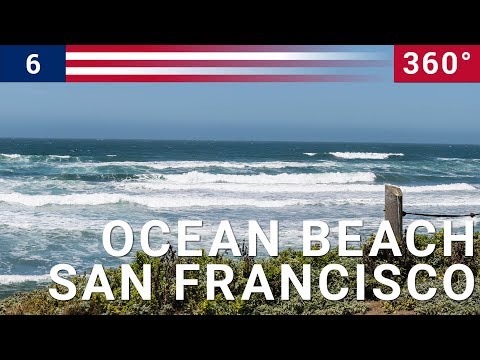 360 VR Ocean Beach - San Francisco - Best road trip in USA