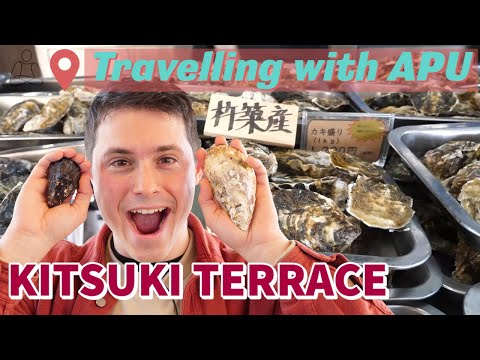 Eating Oita's FRESHEST oysters | Kitsuki City | Travelling with APU EP06