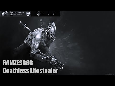 RAMZES666 Deathless Lifestealer - Dota 2 Pro Dark Side [RAMZES666 Deathless Game #13] 4K