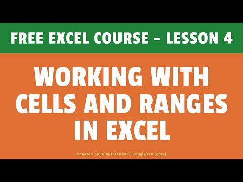 Getting Started with Excel | Excel For Beginners | FREE Excel Course
