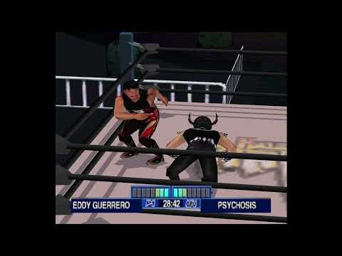 WCW Mayhem N64 Eddie Guerrero Vs Psichosis Retro Nintendo Gameplay
