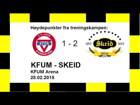 Høydepunkter og intervjuer fra KFUM - Skeid 28.02.2015