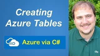Azure via C# - Creating Azure Tables In C#