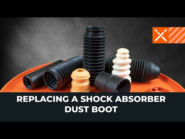Watch the video guide on MERCEDES-BENZ C-CLASS Coupe (CL203) Shock absorber dust cover kit replacement