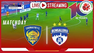 ⚽🔥 Chennaiyin FC vs Bengaluru FC Live - Indian Super League (ISL) #Watchalong Football Gameplay