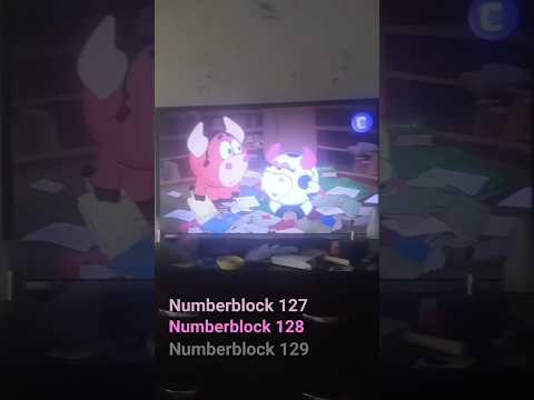 Numberblock 127, Numberblock 128, & Numberblock 129 watches Kikoriki #numberblocks #kikoriki