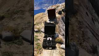 Download lagu KONVOI TRUK TURUN GUNUNG TERNGAKAK DI GTA 5 #shorts mp3