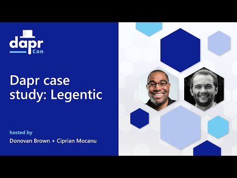 Dapr case study: Legentic
