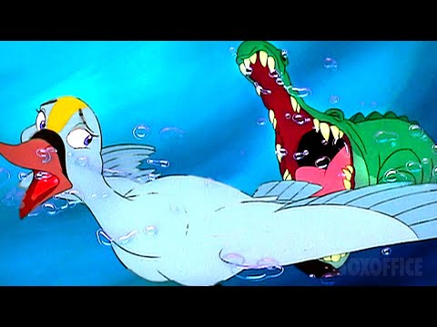 The Crocodiles guard the Castle!! | The Swan Princess | CLIP
