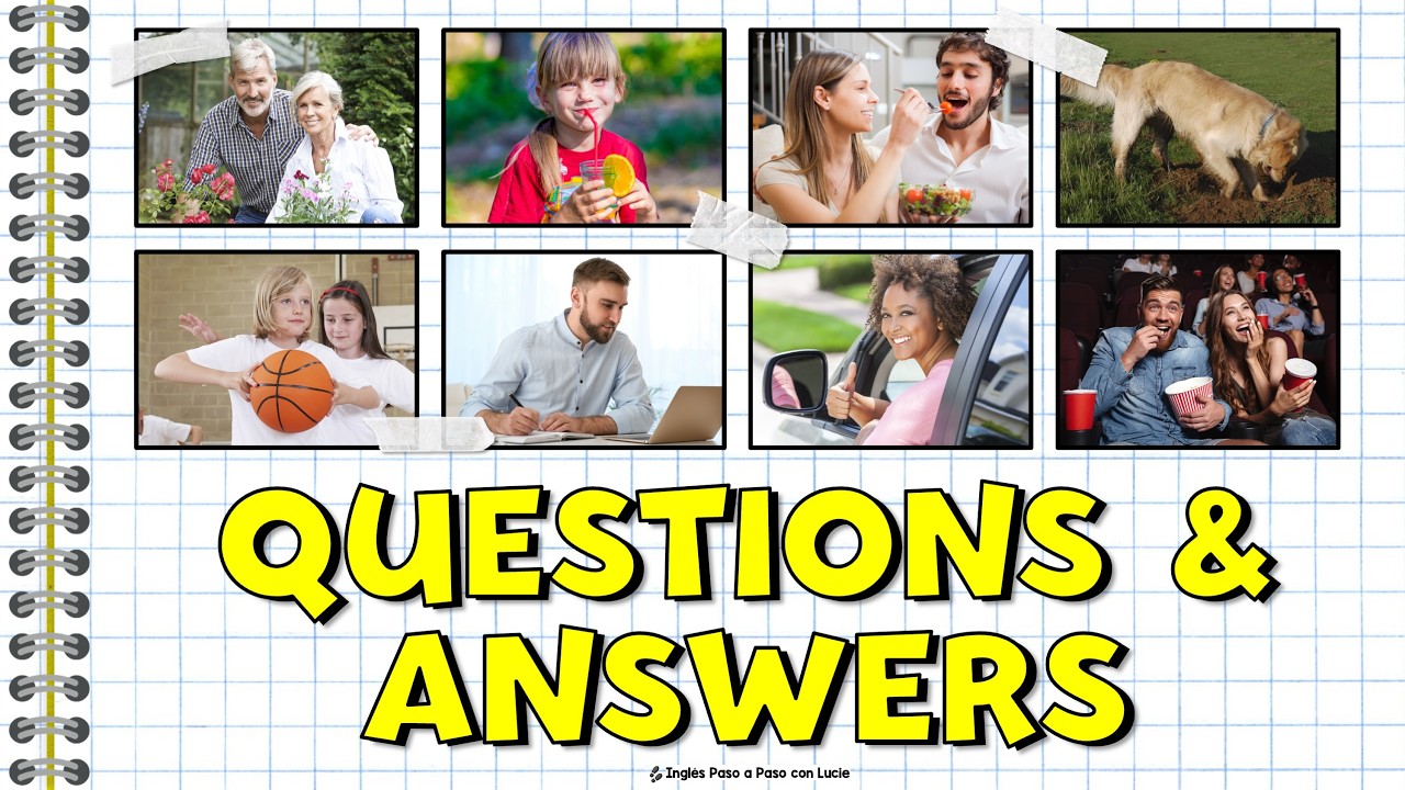 Presente Continuo en Inglés: Preguntas y Respuestas | Present Continuous | Inglés para Principiantes