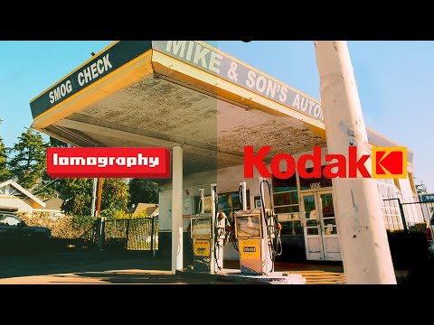LOMO 800 VS KODAK PORTRA 800 | Basic Film Photographer Vibes