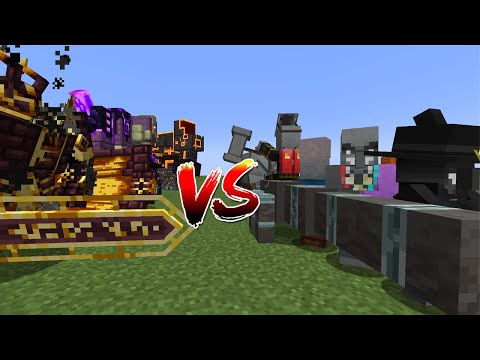 L_Ender's Cataclysm Vs Illage And Spillage - Minecraft Team Battle