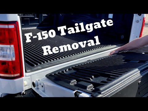 2017 - 2020 Ford F150 Tailgate - How To Remove / Replace Tutorial 2017 - 2018 - 2019 - 2020 F-150