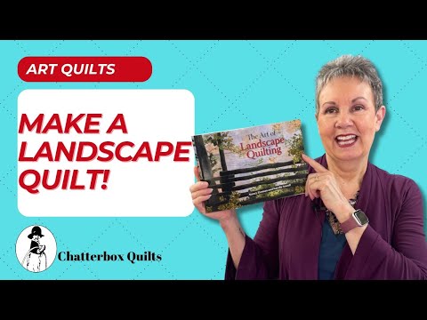 How to Make a Landscape Quilt - everything you need to know to create a landscape art quilt!