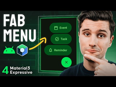 FAB Menu In Material3 Expressive