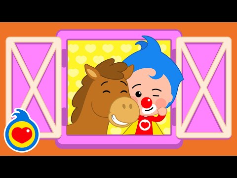Vejo Vejo Janelas Coloridas (Animaizinhos 2) 🪟 🐴 | Aprendendo com Um Herói do Coração ❤️