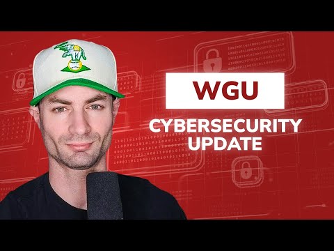 WGU Cybersecurity Degree UPDATE! Graduate FAST in 12 Months