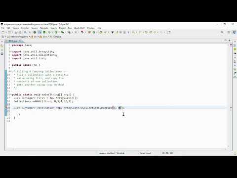 Java Tutorial Using Collections Addall Collection Copy Method