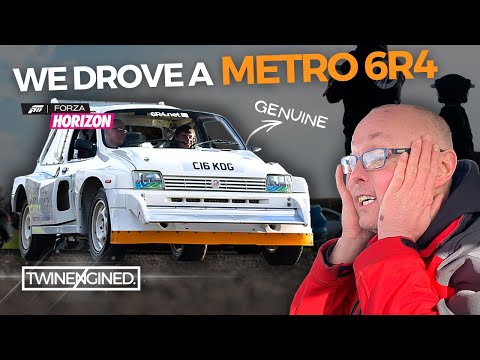 MG Metro 6R4 Group B Rally Car from Forza Horizon Drive & Review *UNREAL SOUND*