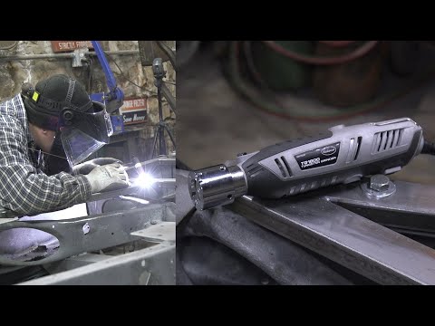 Easiest Way to Sharpen Tungsten for TIG Welding - TG1800 Tungsten Grinder by the Eastwood
