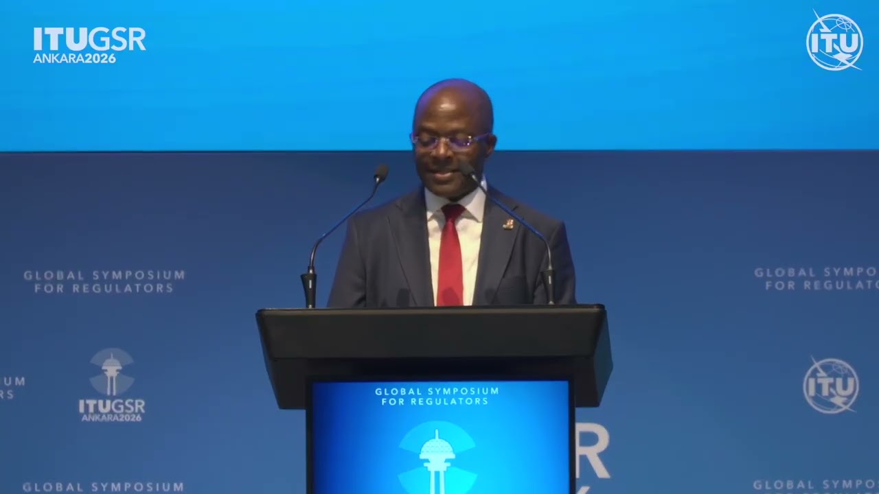 ITU BDT Director Cosmas Luckyson Zavazava delivers GSR26 Welcome Remarks