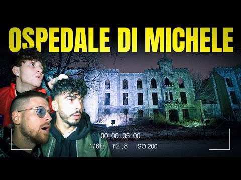 ESPLORAZIONE NOTTURNA INQUIETANTE CON IL ROSSO - RITORNIAMO NELL’OSPEDALE ABBANDONATO DI MICHELE!