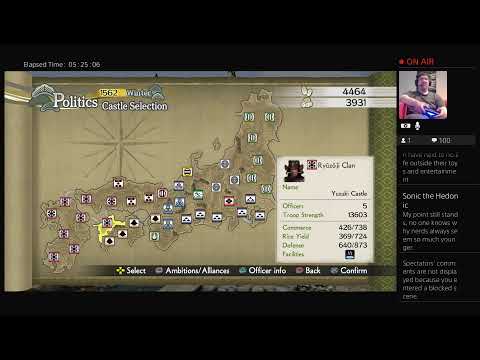 Birthday Special: Samurai Warriors 4 Empires Playthrough, Part 1 Rolling Up A New Character.