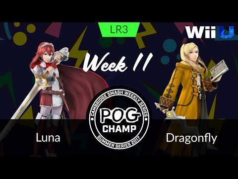 Pog Champ Summer Week 11 - Losers Round 3 - Luna (Lucina) vs. Dragonfly (Robin)