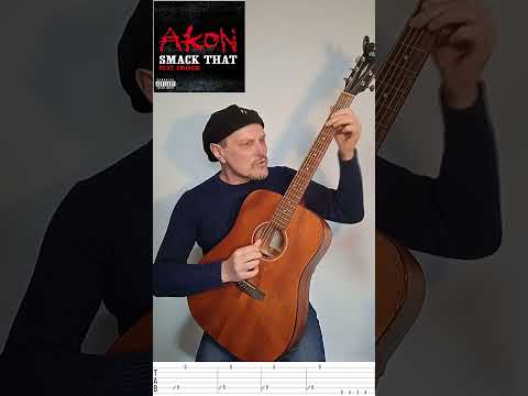 ????Smack That by Akon feat. Eminem – Guitar Tutorial with tabs????