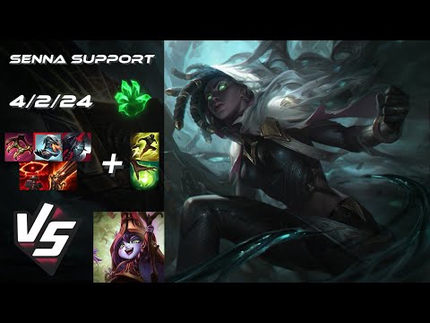 SUPPORT Senna vs Lulu - EU Challenger Patch 25.S1.8