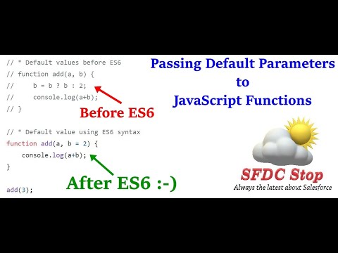 16 Function Default Parameters Modern Javascript Syntax Es6