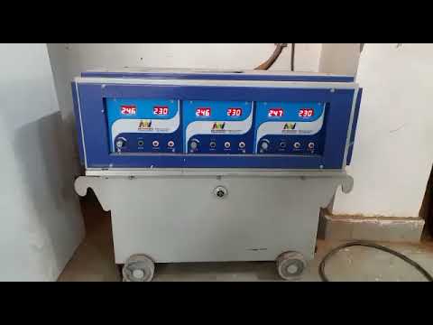 Variac Type Servo Voltage Stabilizer