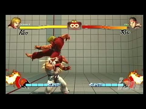 Street Fighter IV Video Guide-tip - Ken Combos