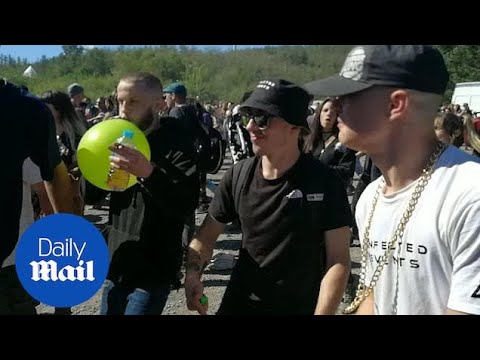 Hundreds turn up to illegal rave near Brecon Beackons Park