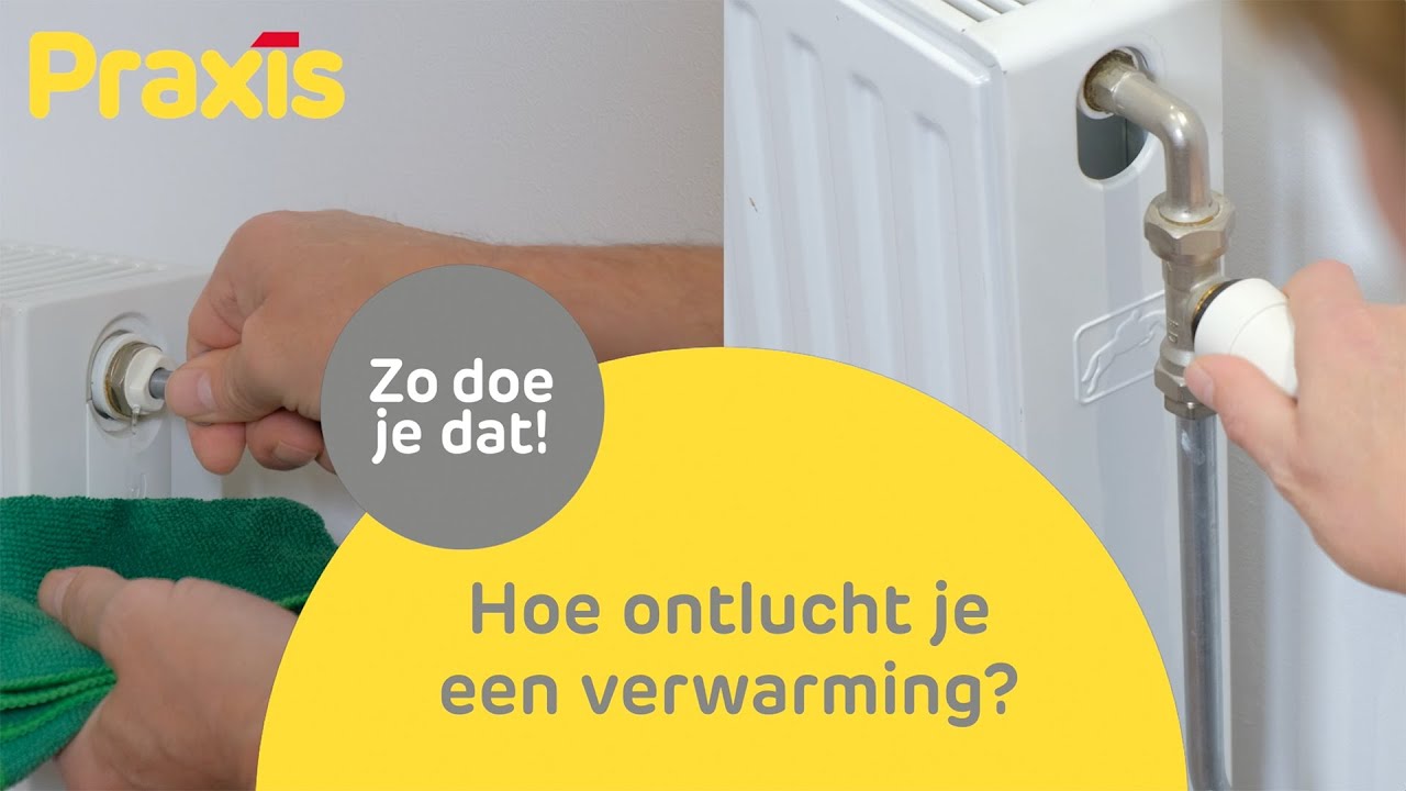 Zelf je verwarming ontluchten