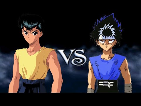 Yu Yu Hakusho Dark Tournament - Yusuke Vs. Hiei (HARD)